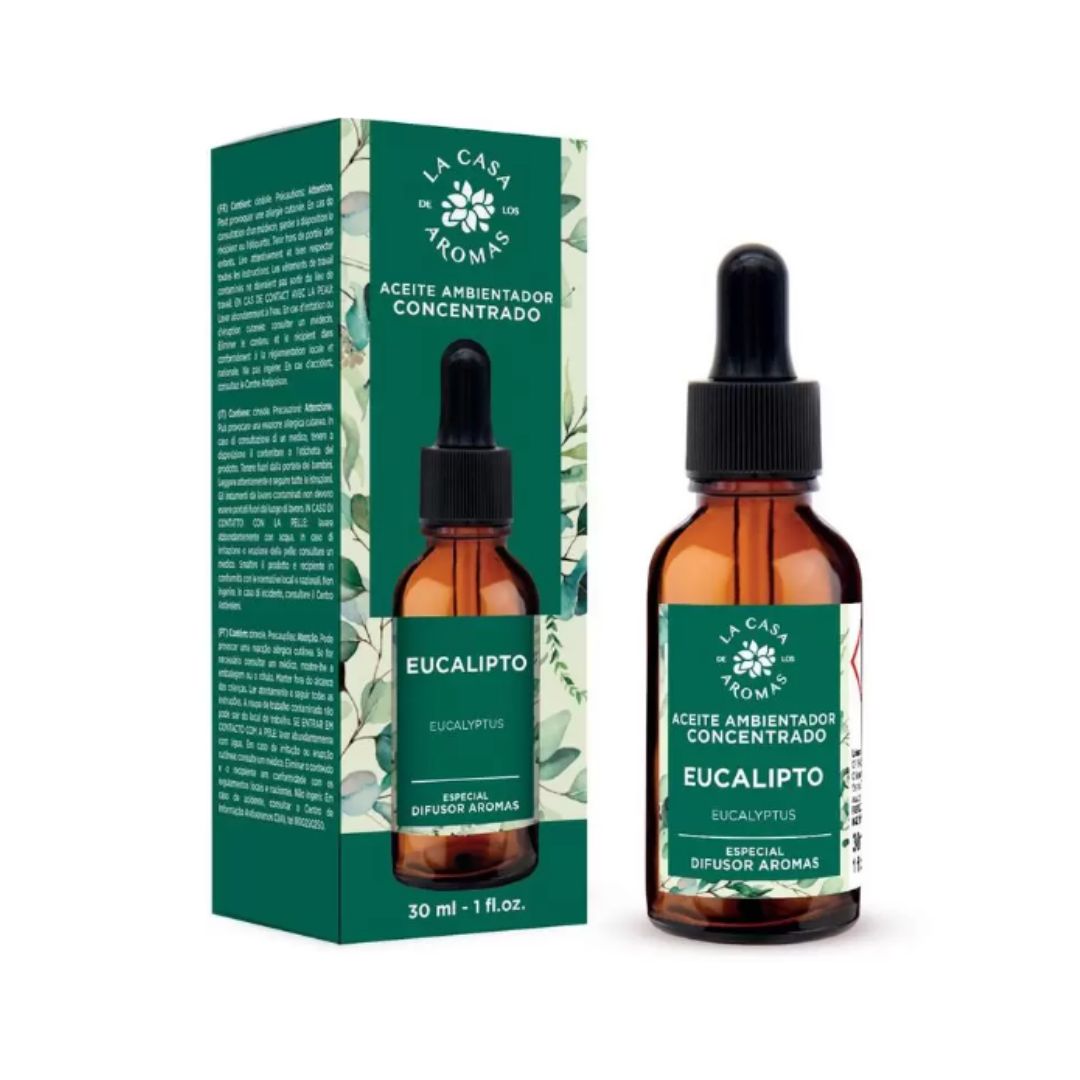 Óleo Aromático Concentrado Hidrossolúvel - Eucalipto (30ml)