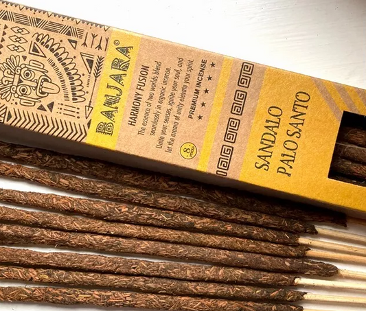 Incenso Premium - Palo Santo & Sândalo